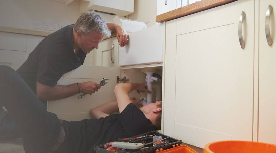 Professional burst pipe repair services in Papillion, NE